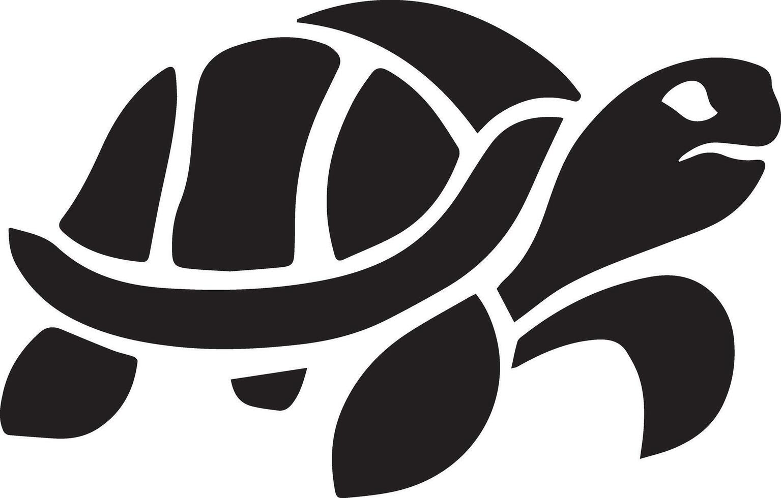 An image of an turtle with a cute, round face and large, expressive eyes. The turtle should have a smooth, shiny shell with soft green and brown tones, giving it a friendly and approachable look vector