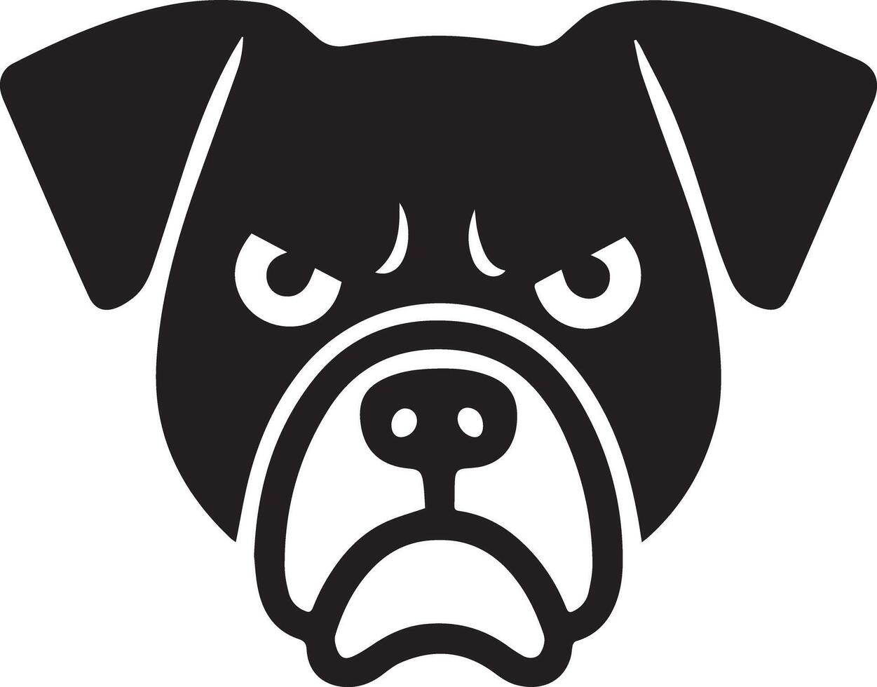 This is an image of an adorable, cute puppy with big, round eyes and soft, fluffy fur. The puppy is a playful and happy expression, with its tongue slightly out and ears perked up vector