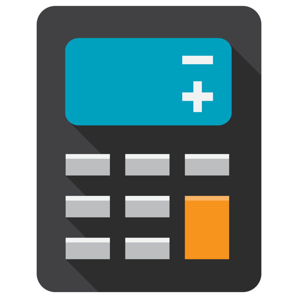 Calculator icon transparent background png