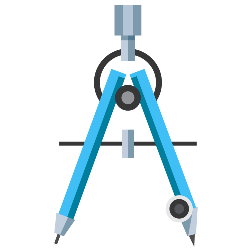Compasses tool icon transparent background png