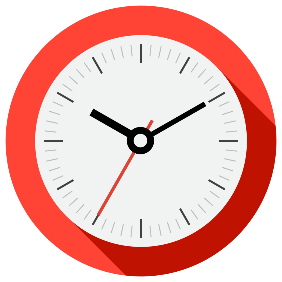 Clock icon transparent background png
