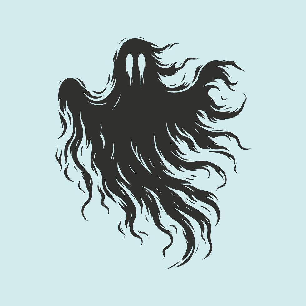 Halloween Spirit Silhouette Collection vector