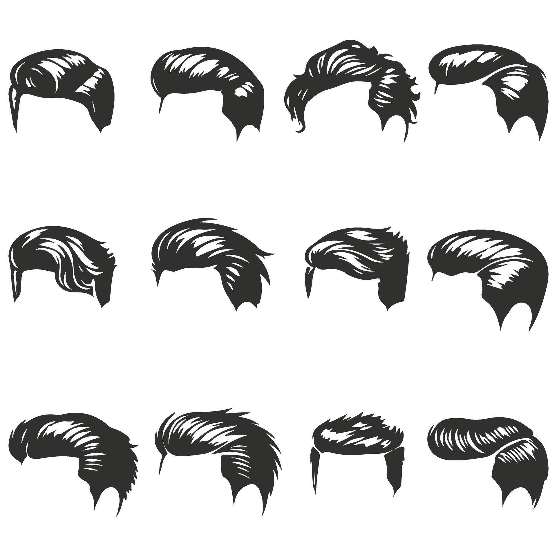 Creative Haircut Design Illustration 50758154 Vector Art at Vecteezy