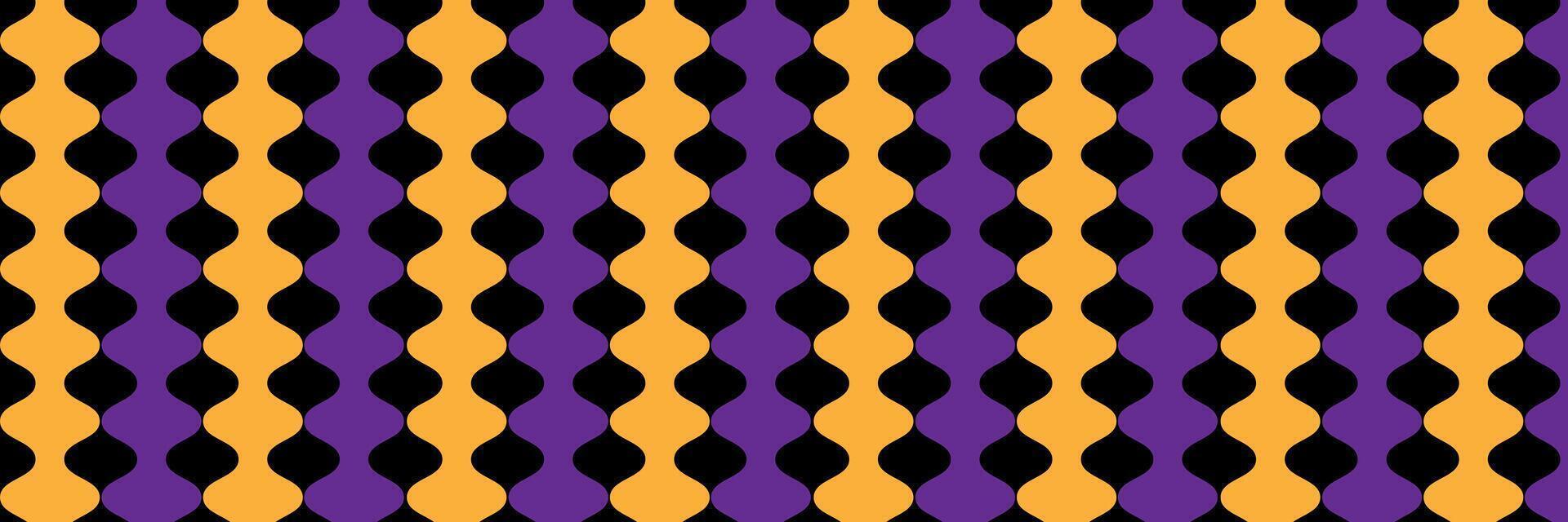 Abstract geometric seamless pattern Halloween vector