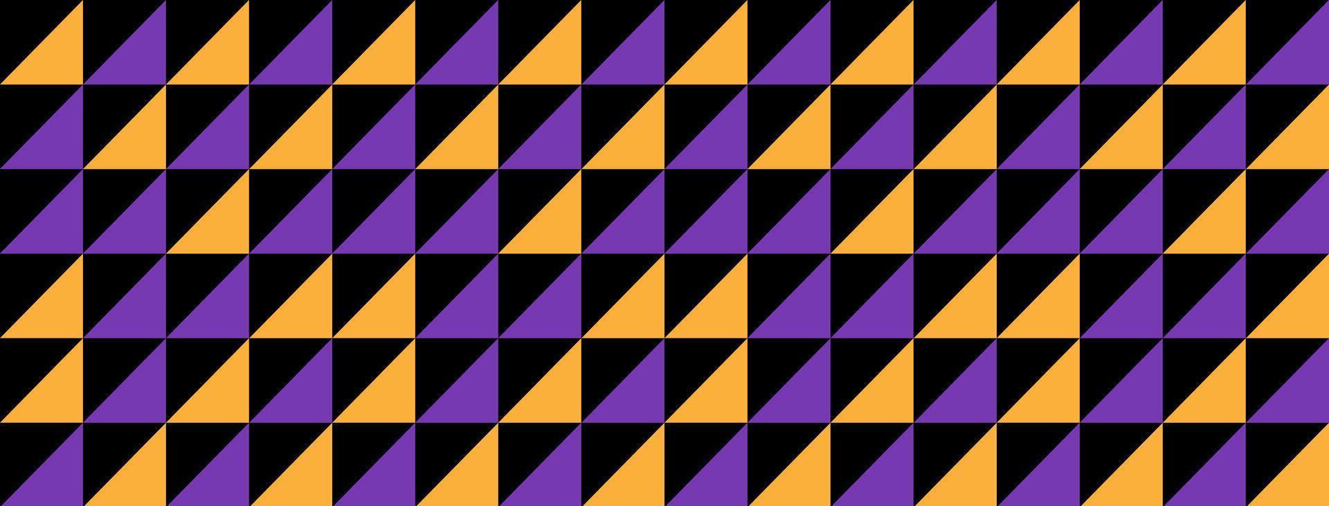 Happy halloween. Abstract geometric seamless pattern Halloween vector