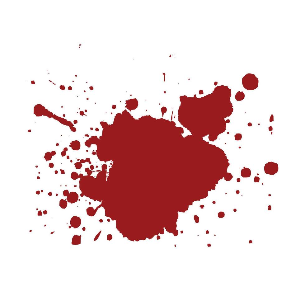 red ink splatter background illustration design vector