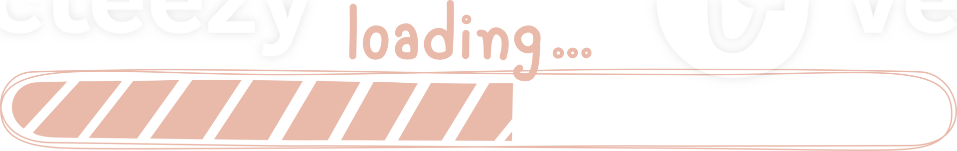collection set of cute doodle hand draw loading bar counter, text box, pink pastel color png