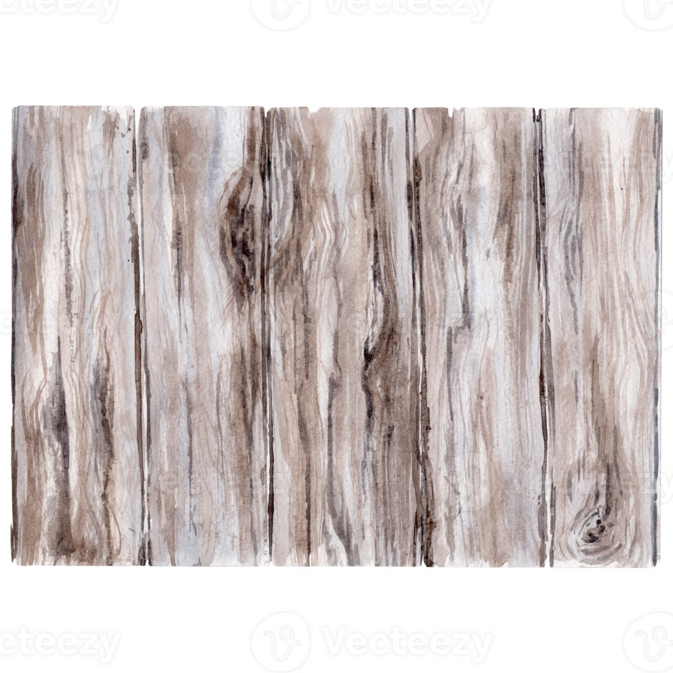 Aquarelle painted wooden desk. png