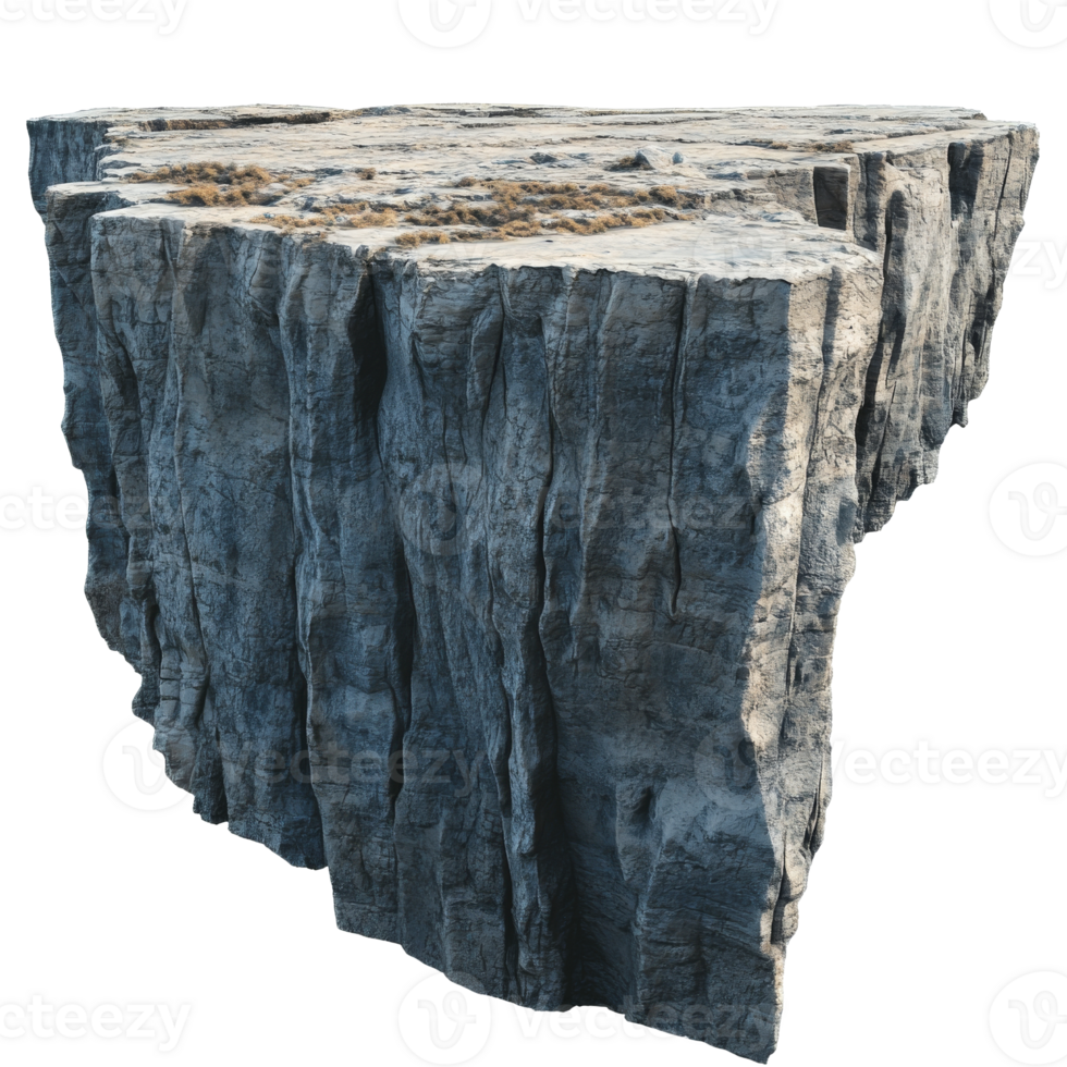 Steep cliffs in bright sunlight transparent png