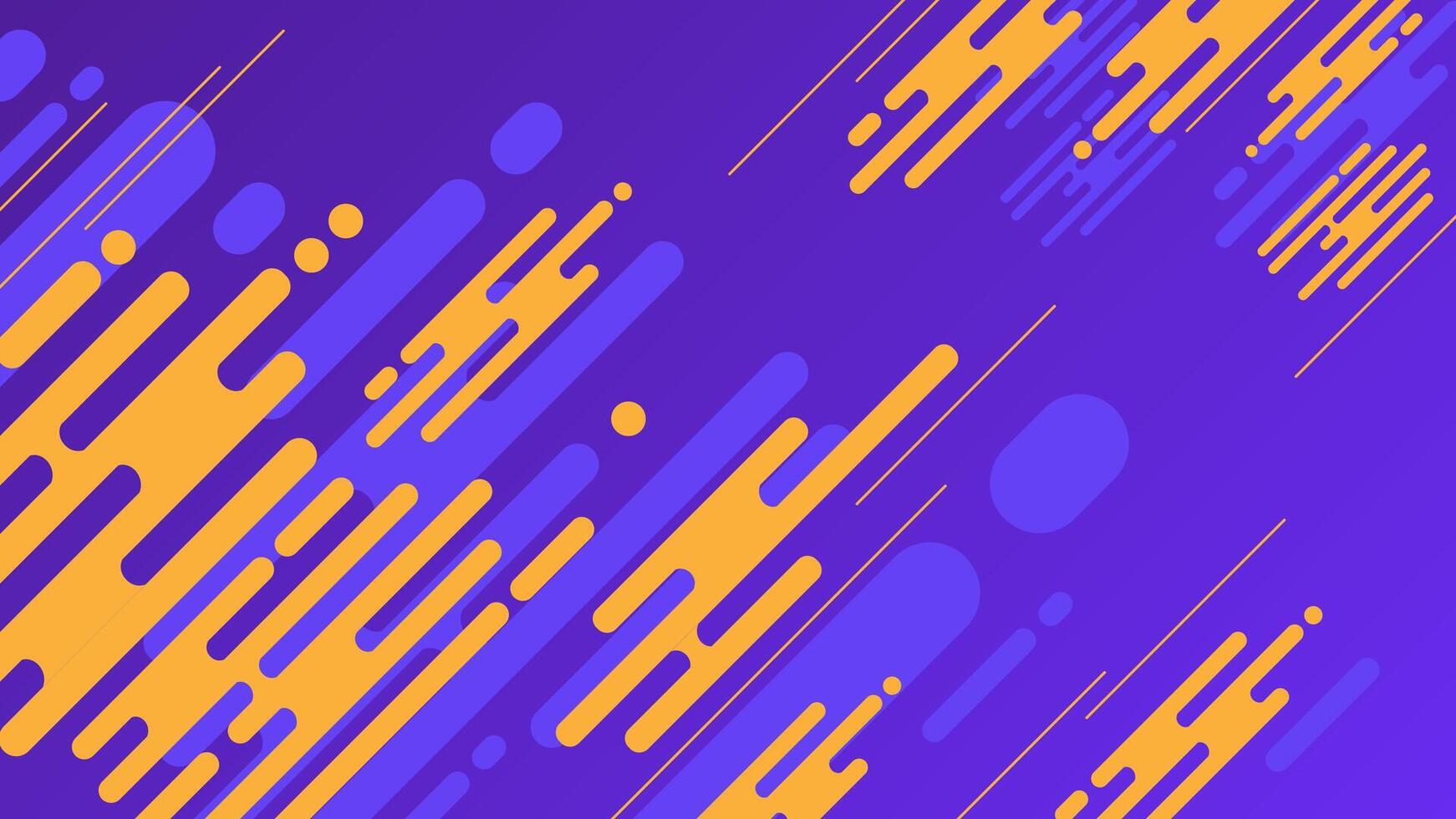 Modern gradient rounded lines background vector