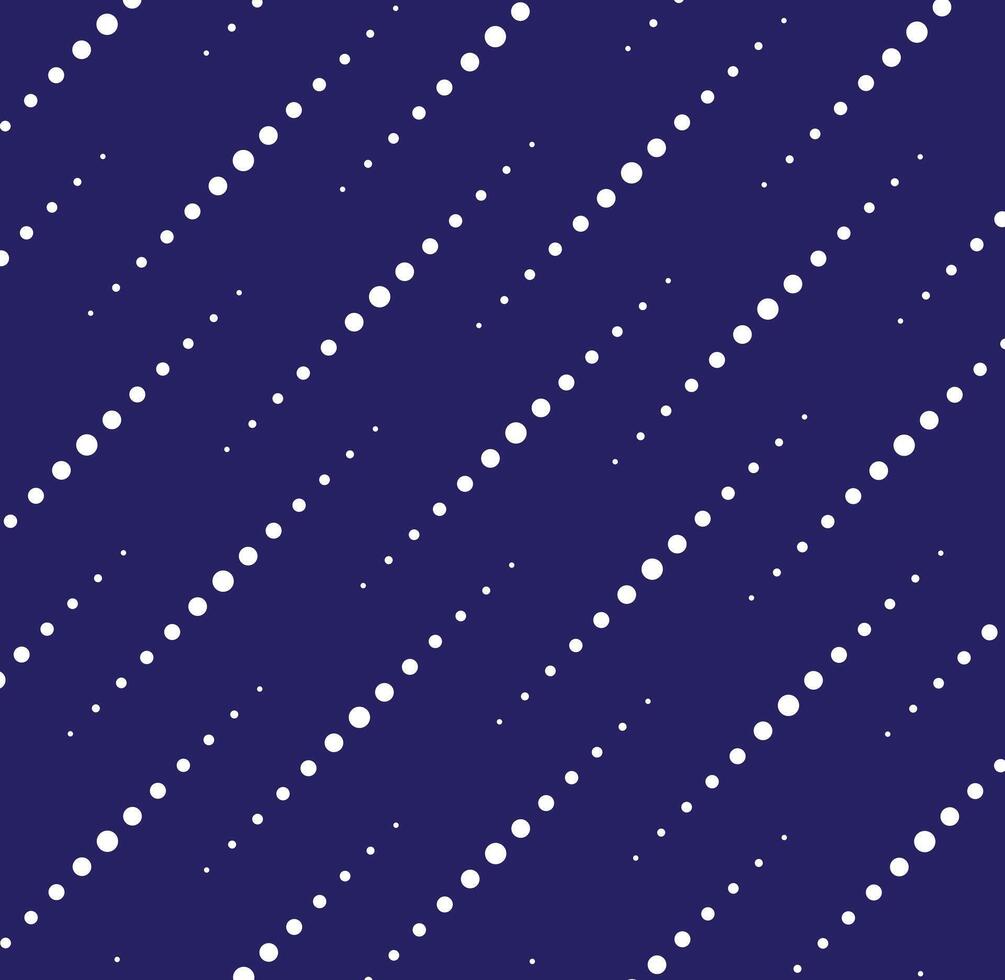 Seamless Diagonal Dots Pattern Black and White Circle Backgroun vector