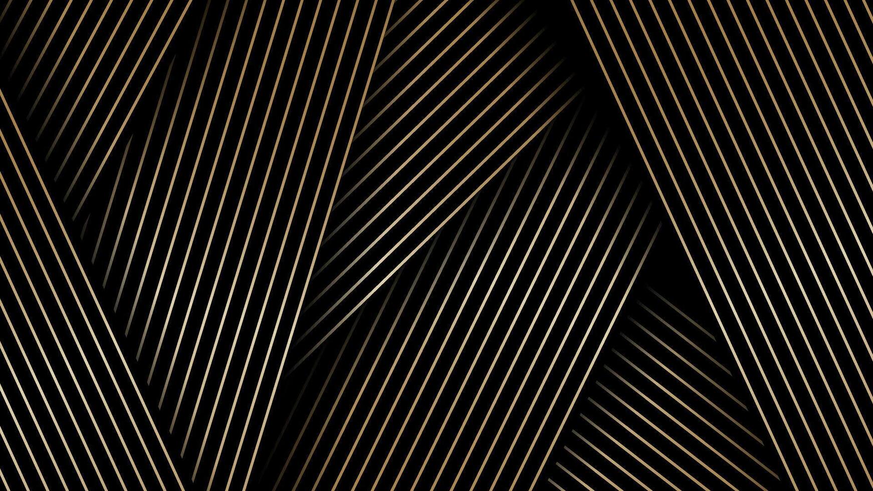 Abstract diagonal gold luxury line background vector
