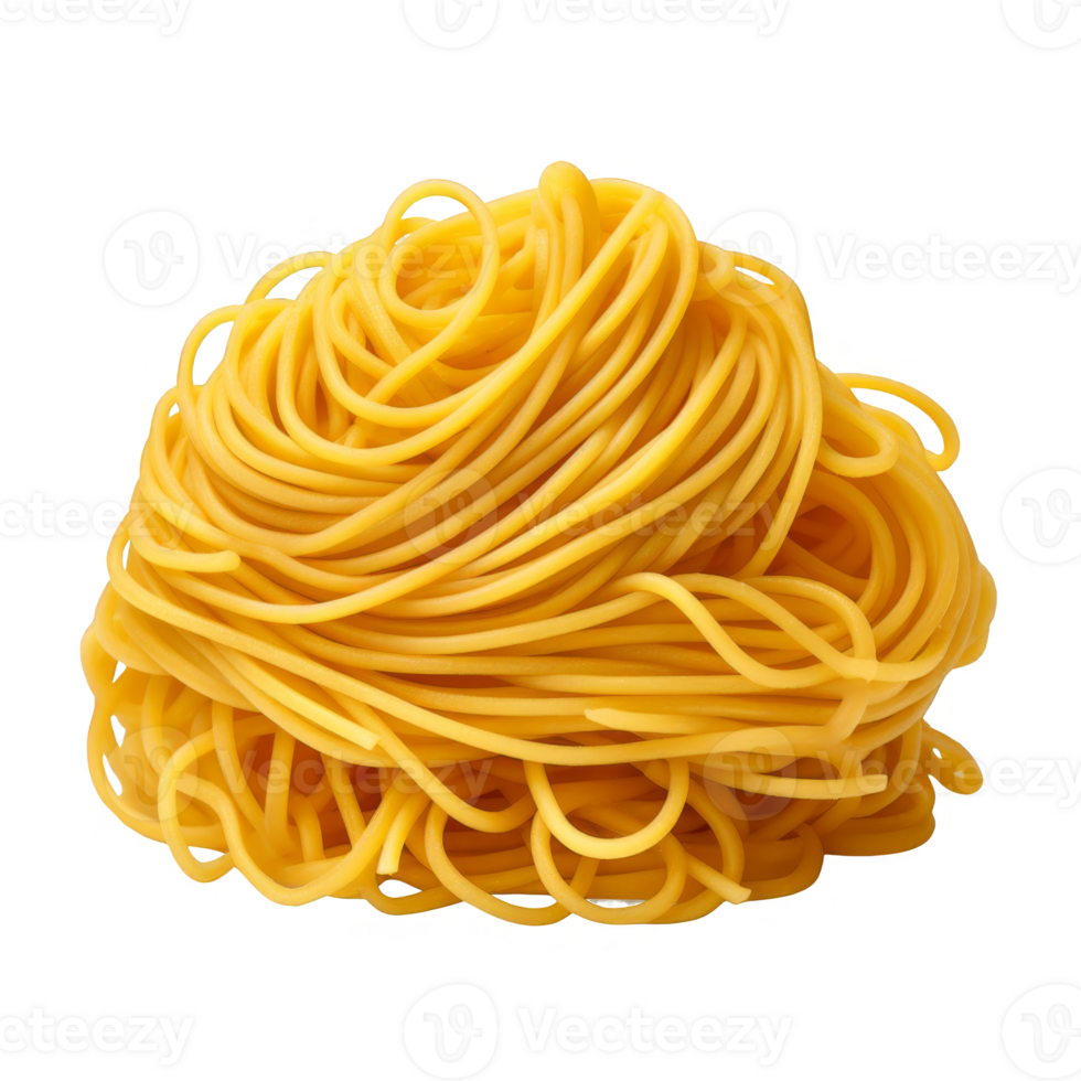 Spaghetti Pasta Isolated on a Transparent Background png
