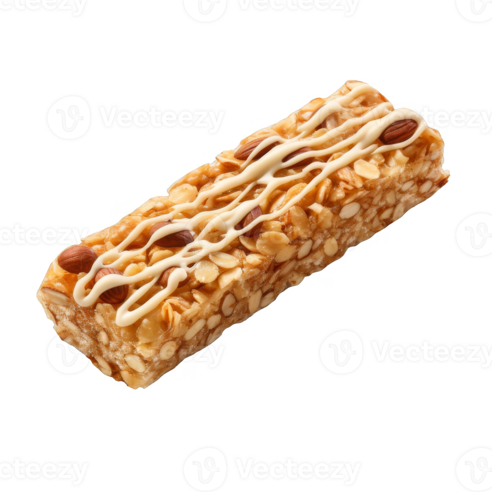 Nut Bar Isolated on a Transparent Background png