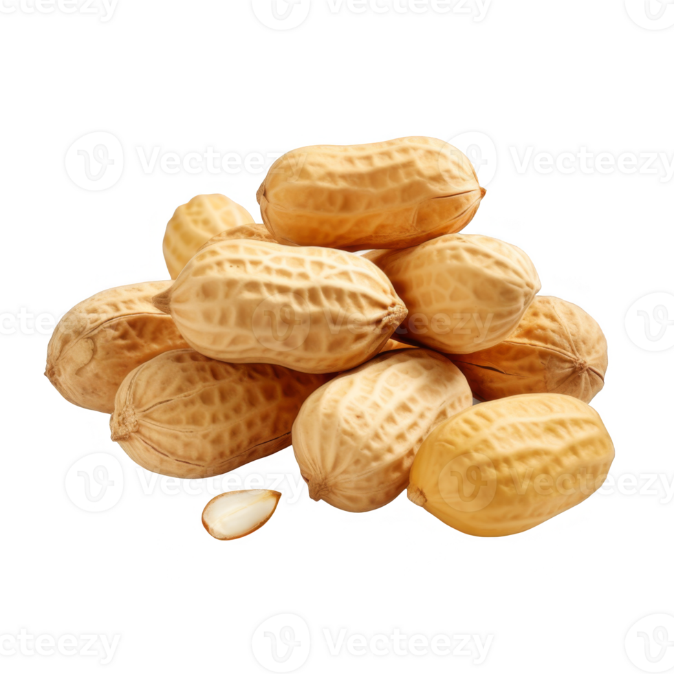 Close-up of a Pile of Peanuts in Their Shells png