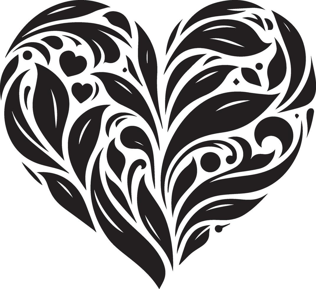 hands making a heart vector