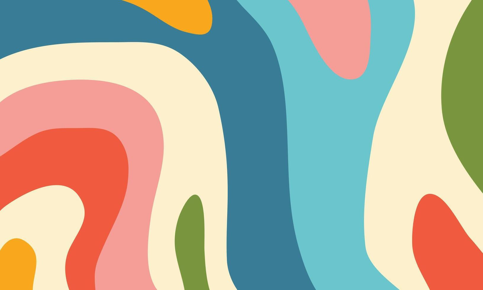 Seamless pattern with colorful summer abstract background vector