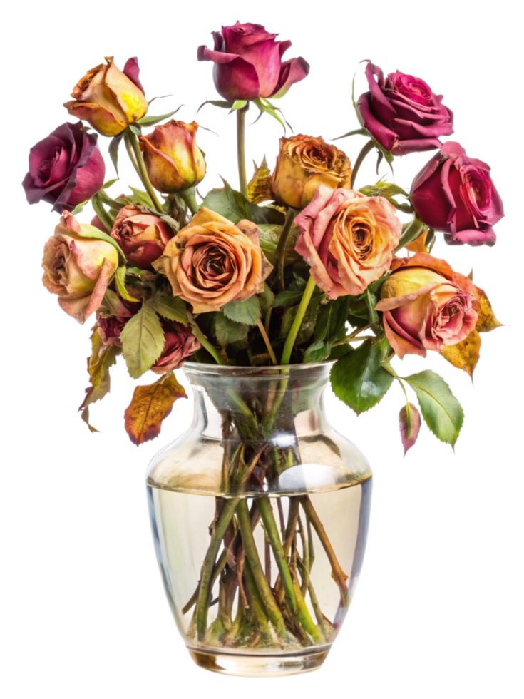 The End of a Rose Bloom png