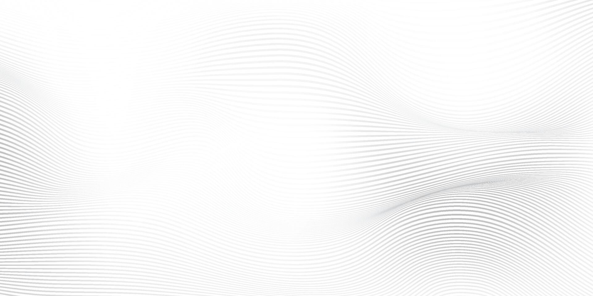 Abstract white and gray color, modern design stripes background with curve lines, wavy pattern. illustration. vector