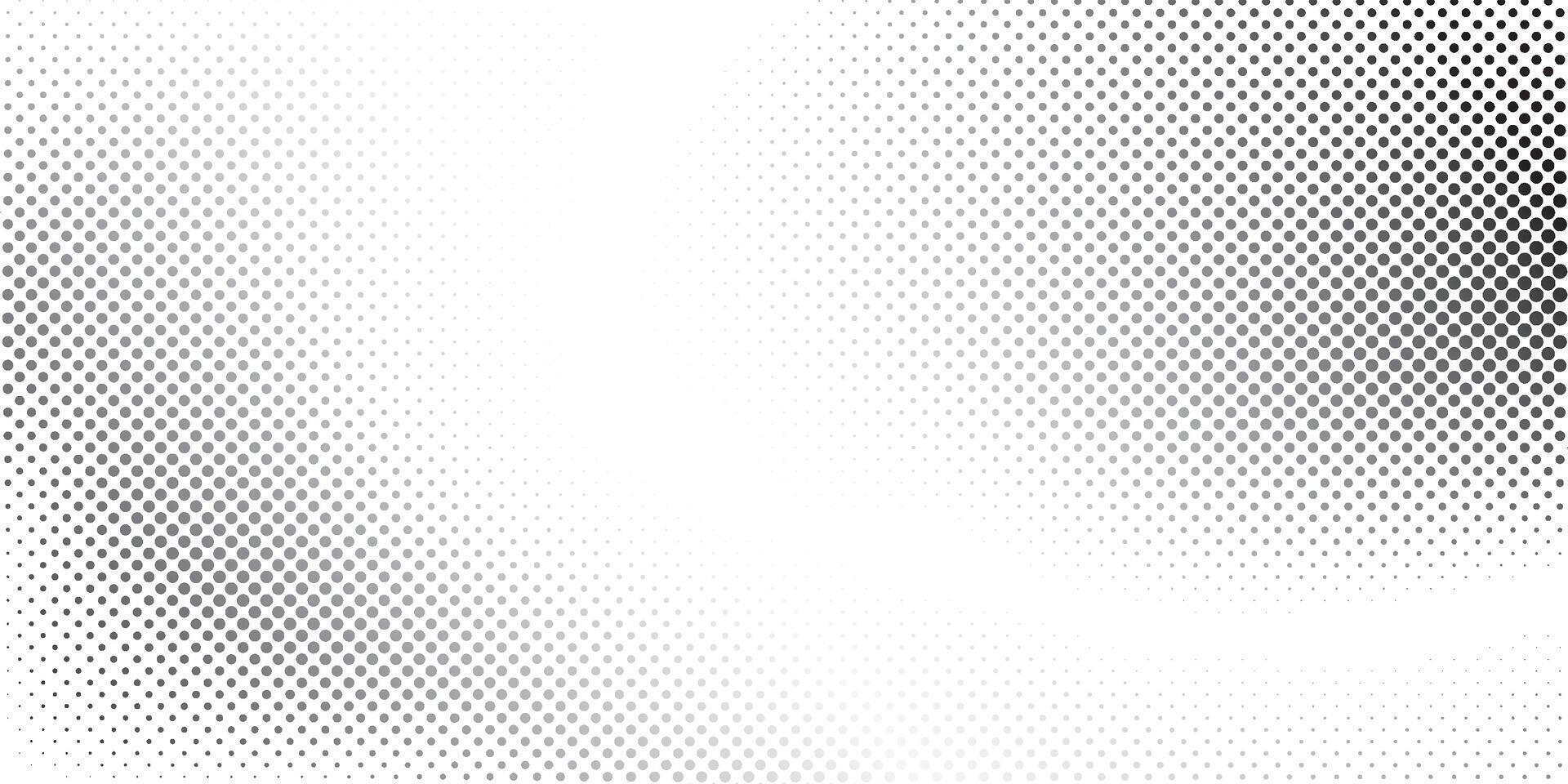 Abstract white and gray color background with halftone effect, dot pattern. illustration. vector