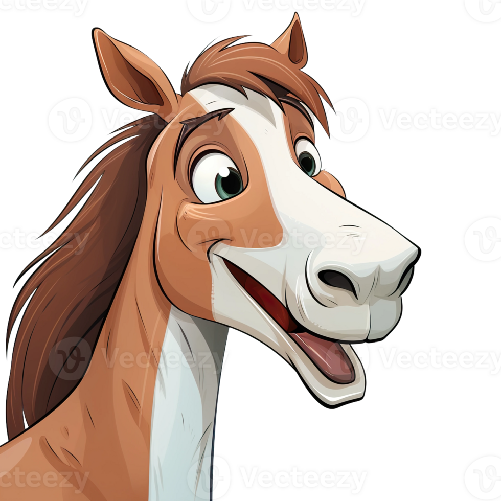 cartoon horse transparent background png