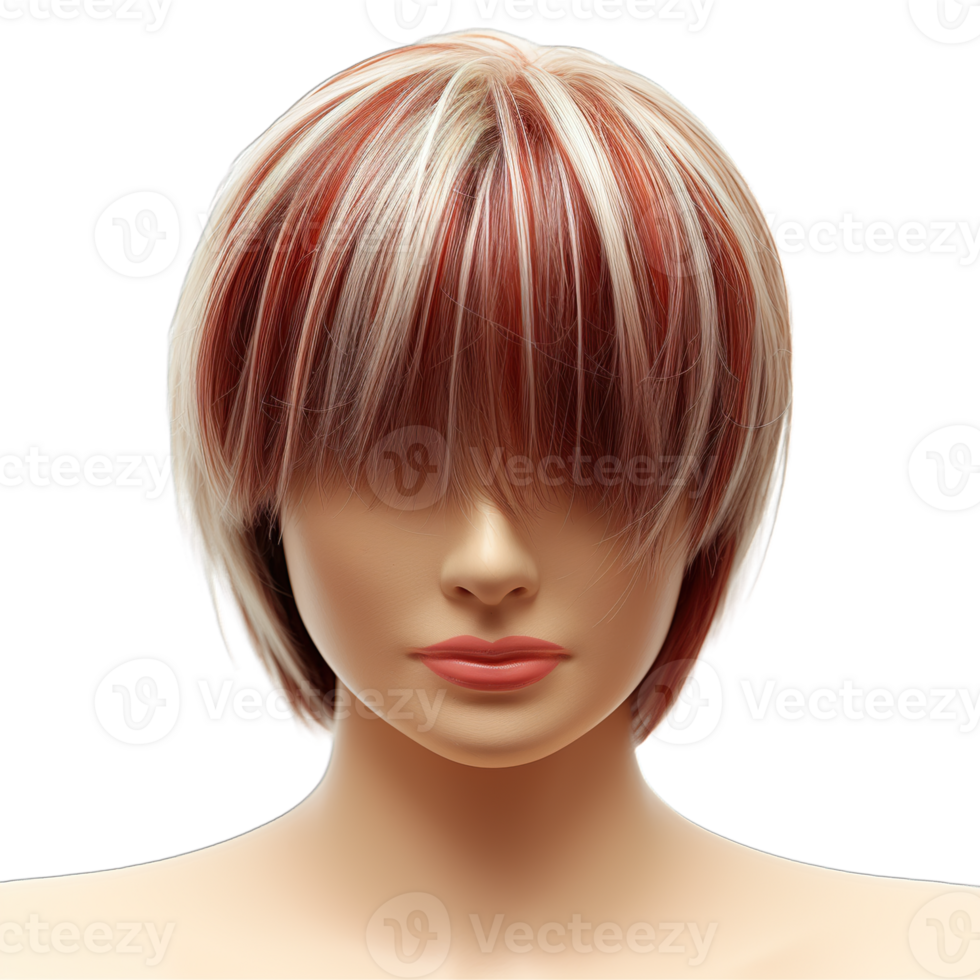 stylish hairs on transparent background png