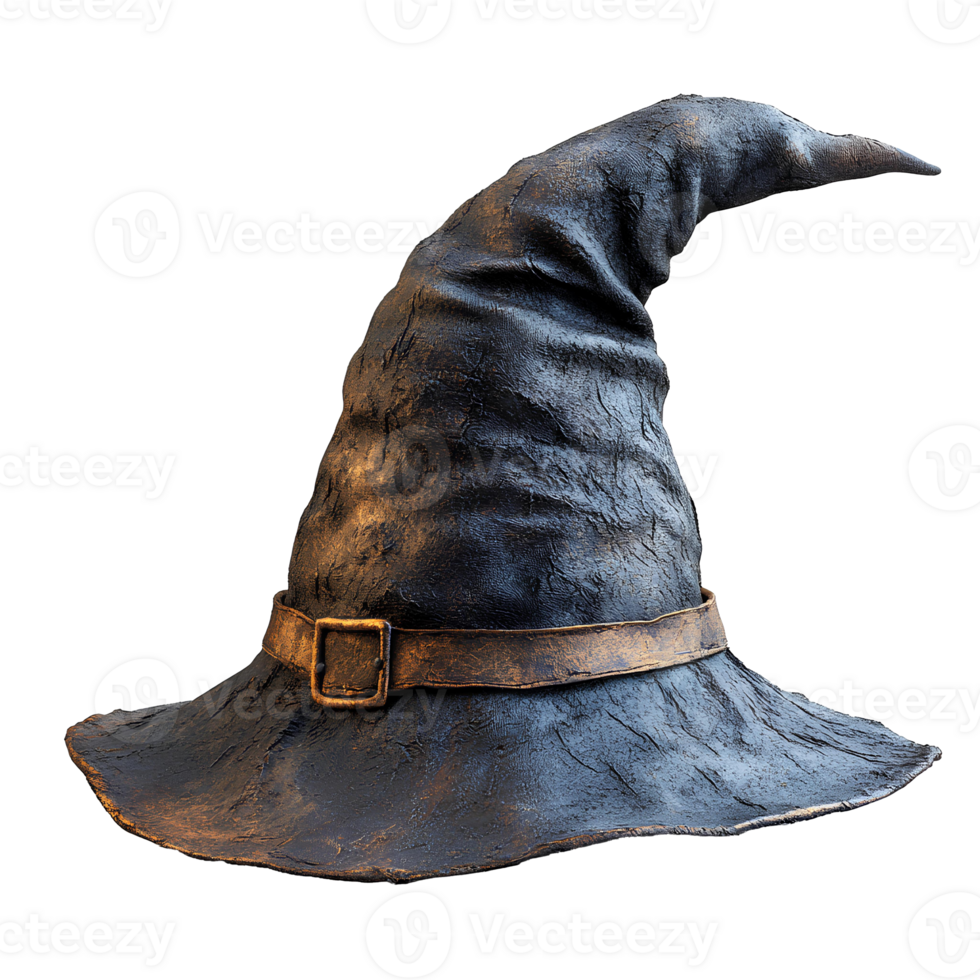 Witch hat . Witch hat for Halloween celebration. Spooky month of October png