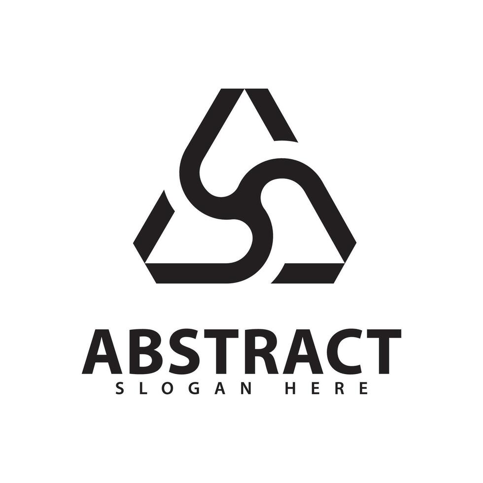 Triangle Logo Template design vector