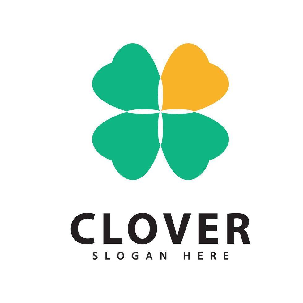 Clover Leaf Logo Template Design vector