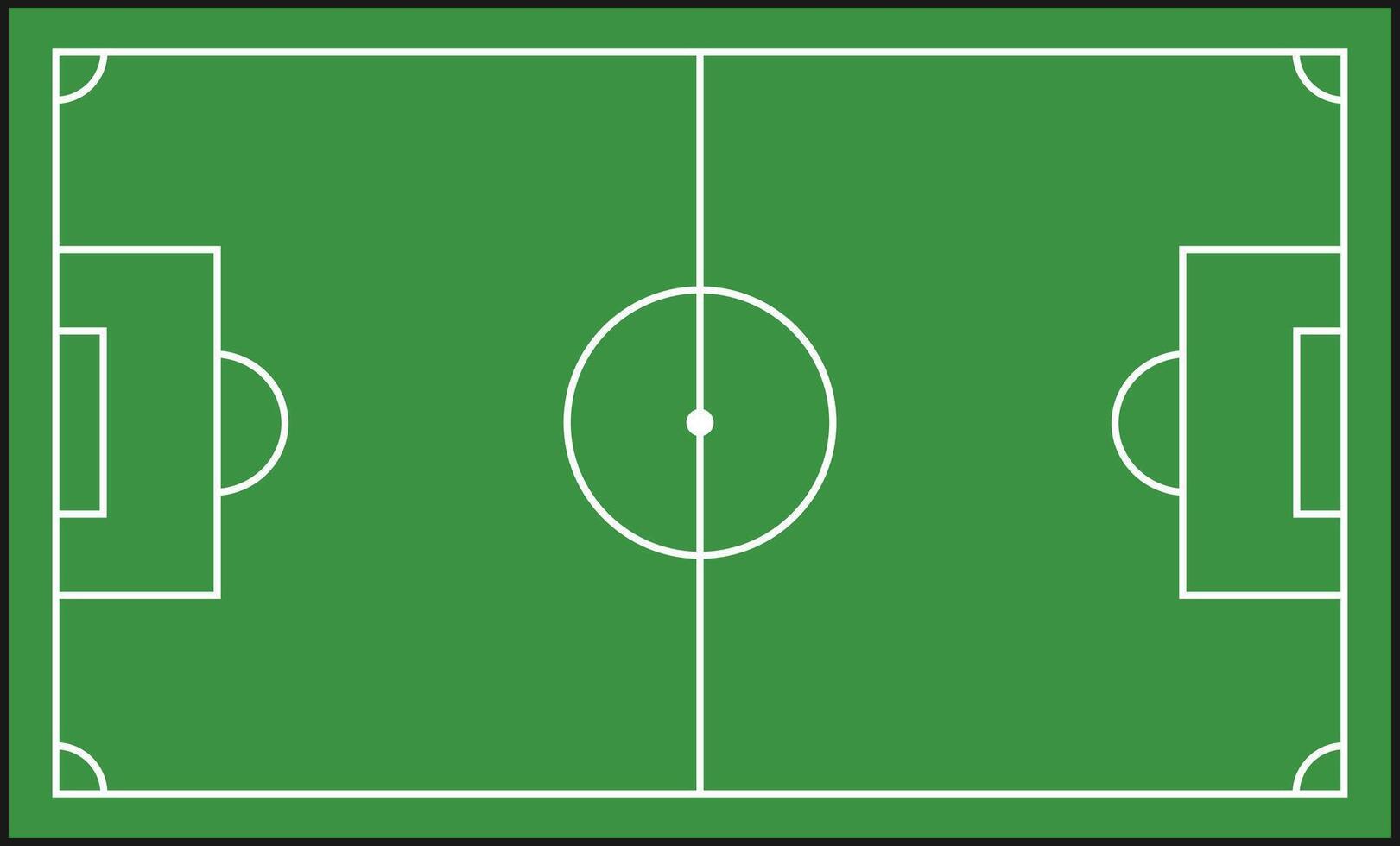 Football Field Line . Football field or soccer field background. green court for create game. vector