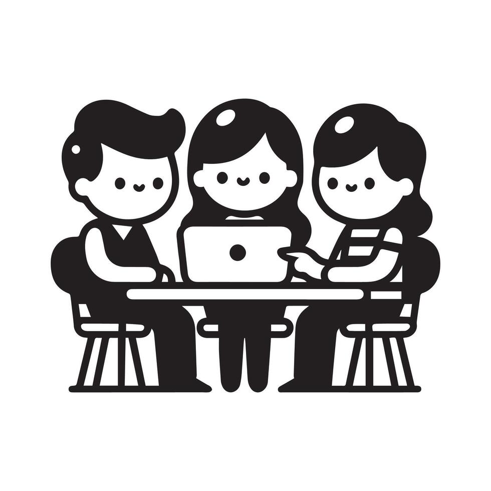 discussion with team vector