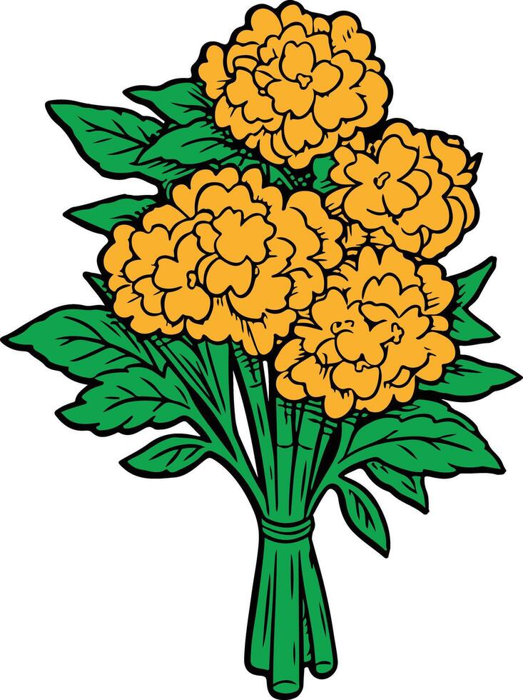 Summer Floral Bunch vector