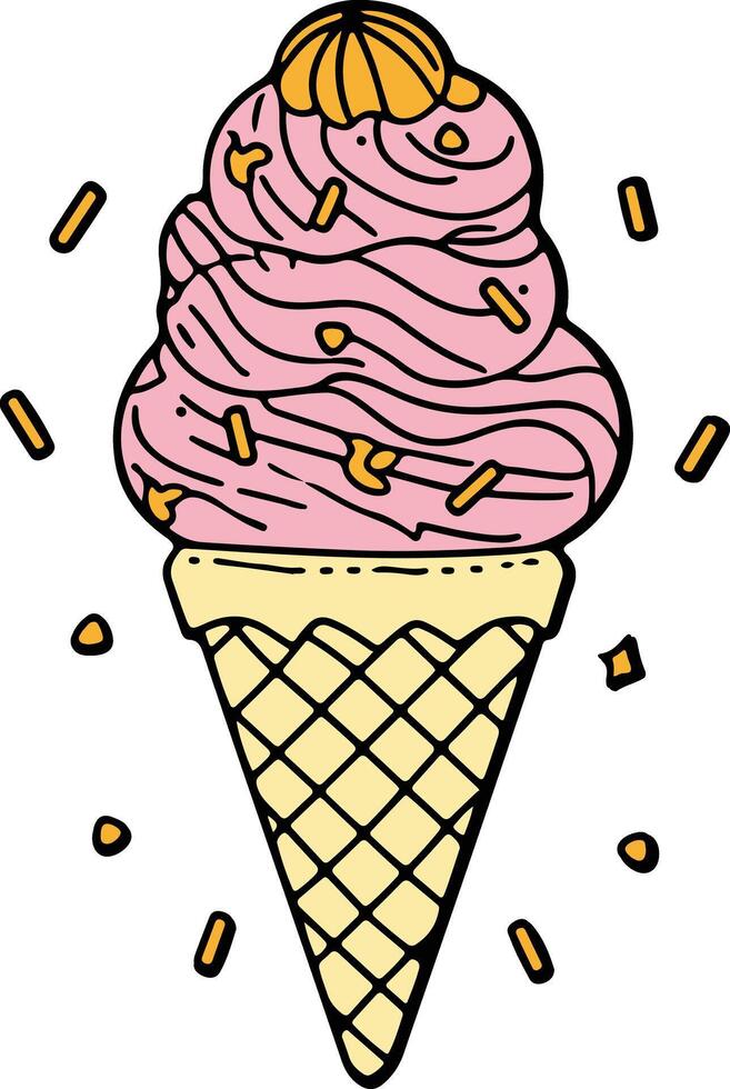 Summer Ice Cream vector