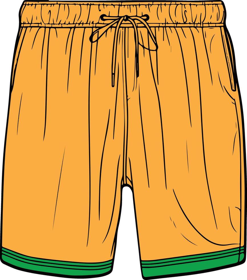 Summer Beach Pants vector