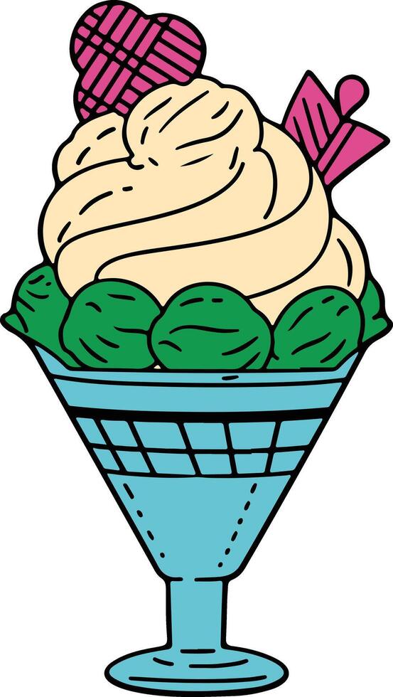 Summer Ice Cream vector