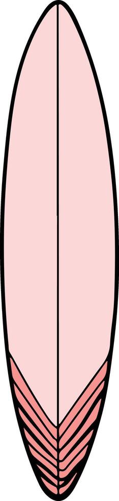 Summer Holiday Surfboard vector