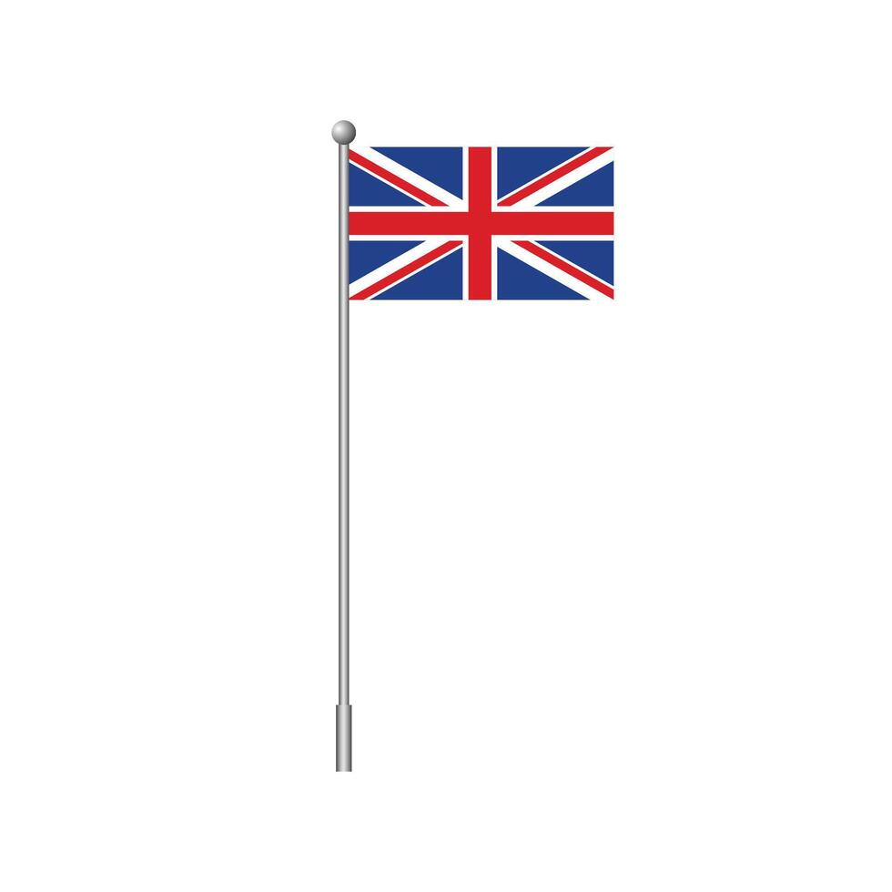 United Kingdom national flag symbol isolated. illustration vector