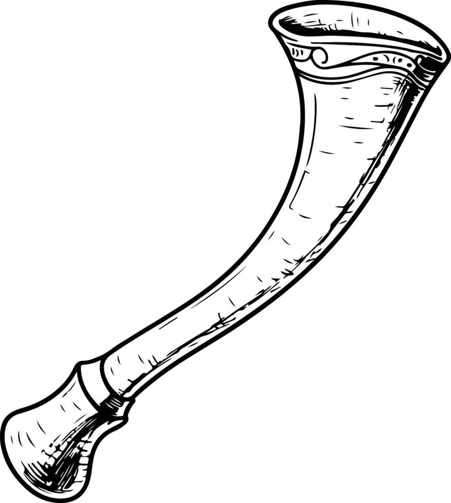 Drinking Horn Attila vector