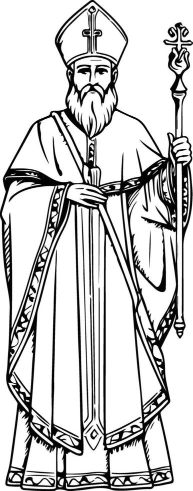 High Priest of Israel vector