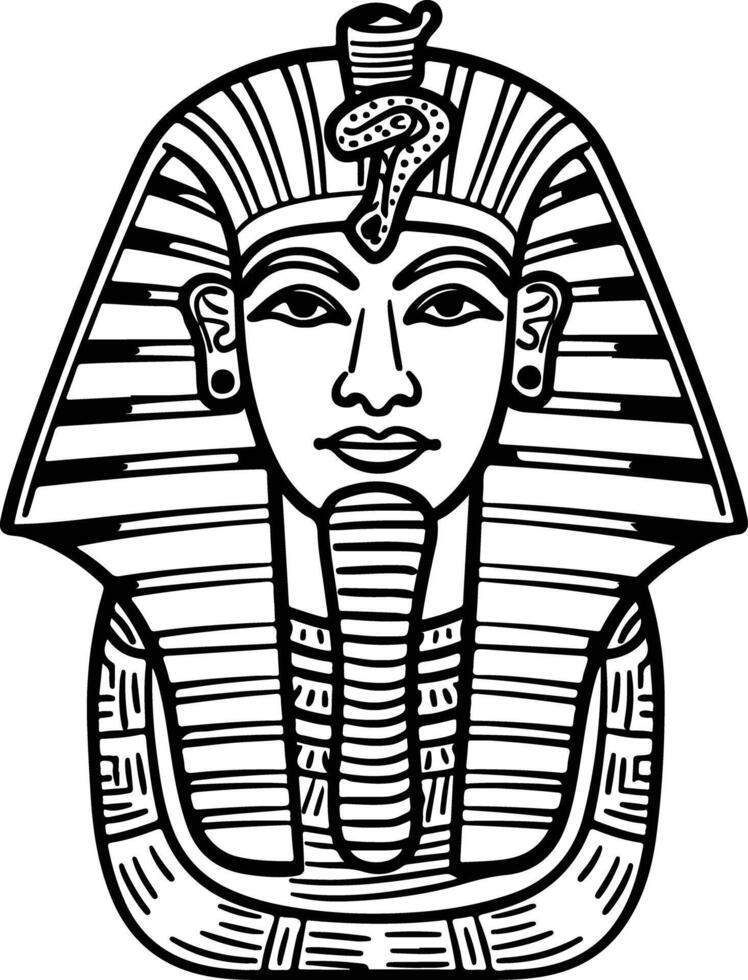 Ancient Egypt hand drawn vector