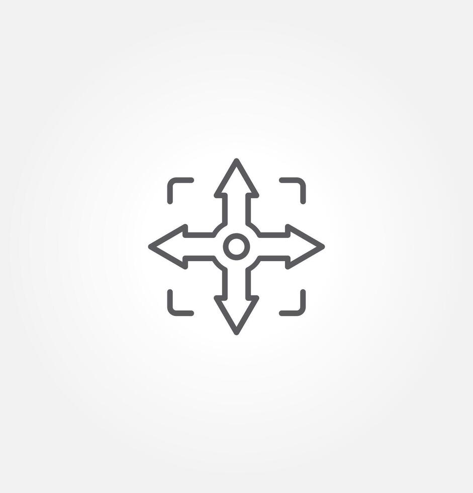 Arrow icon set cursor arrow up down and symbol icons. Modern simple solid arrows collection web design, mobile apps, interface minimal flat, solid line left right top bottom direction path way media vector