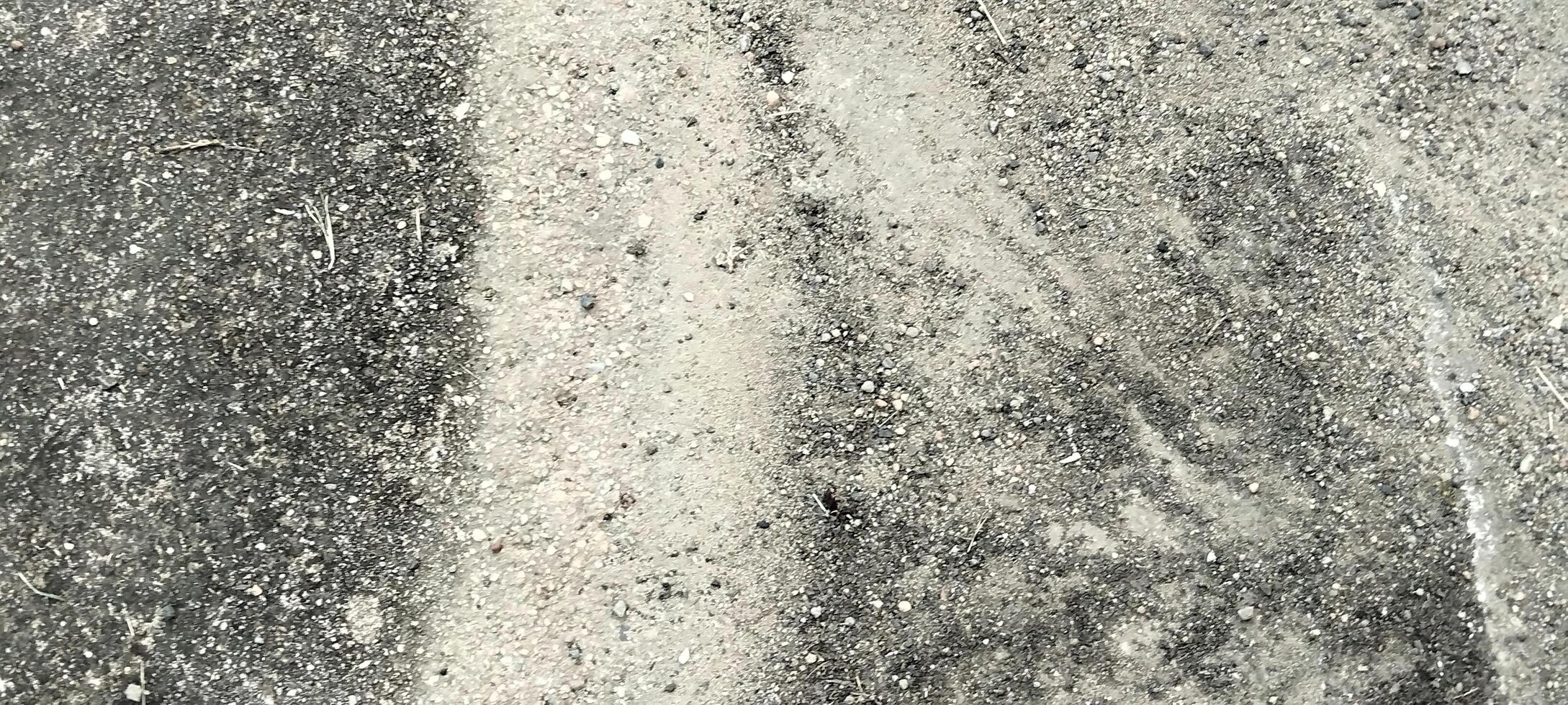 A close up of a black and white rock photo