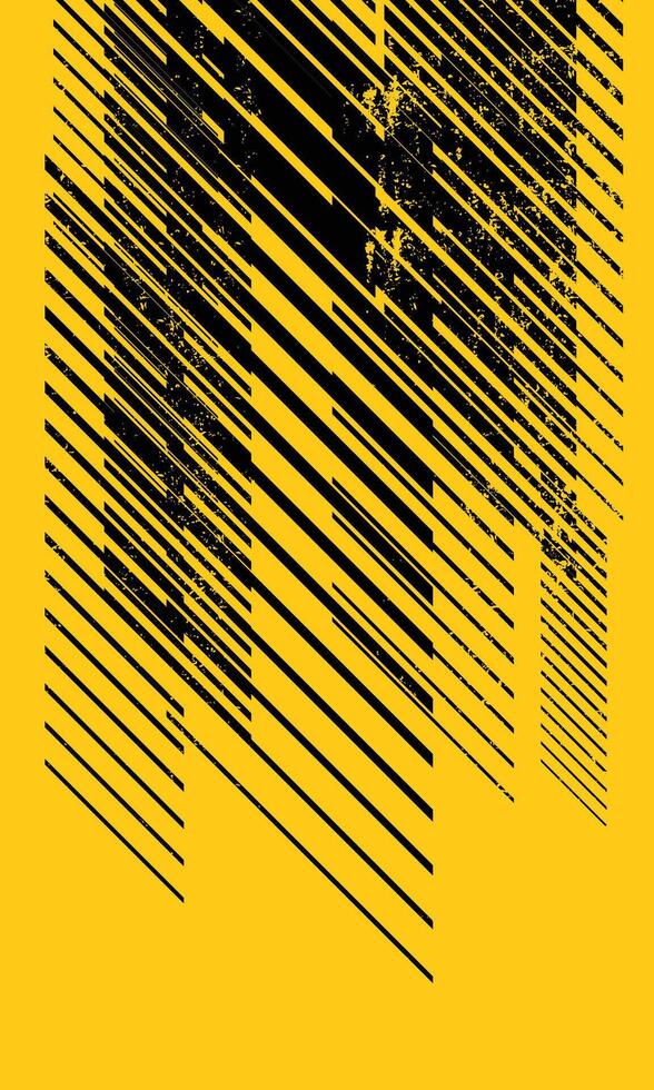 Yellow and black wallpaper abstract racing geometric stripes pattern vector
