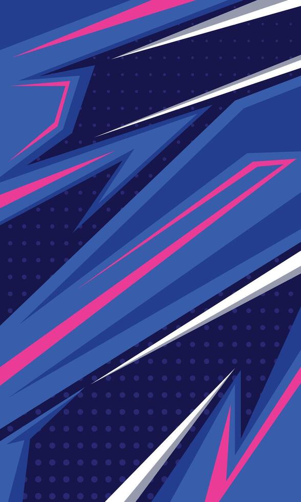 Geometric racing style sublimation jersey design vector