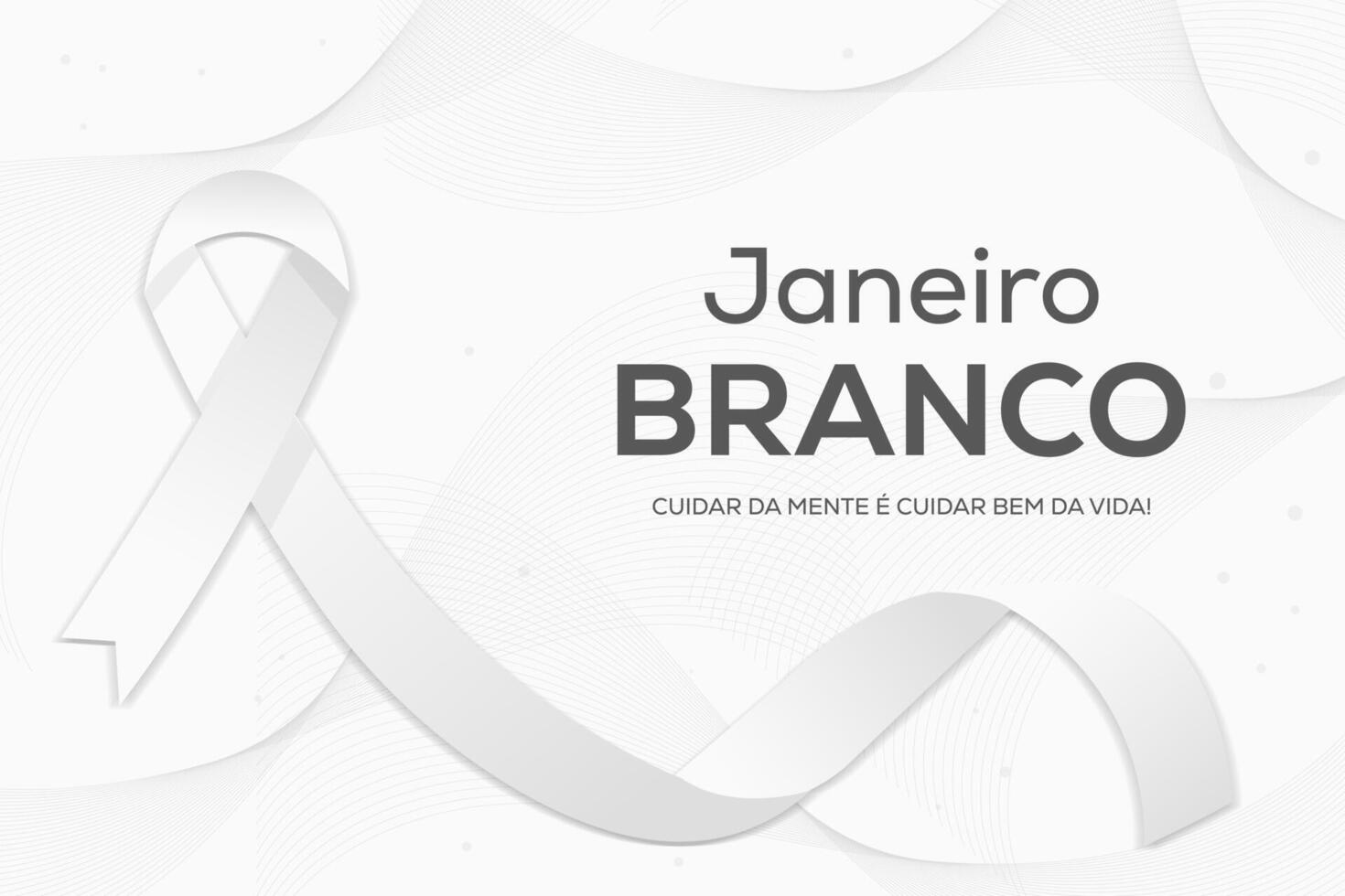 janeiro branco background illustration design in gradient style vector