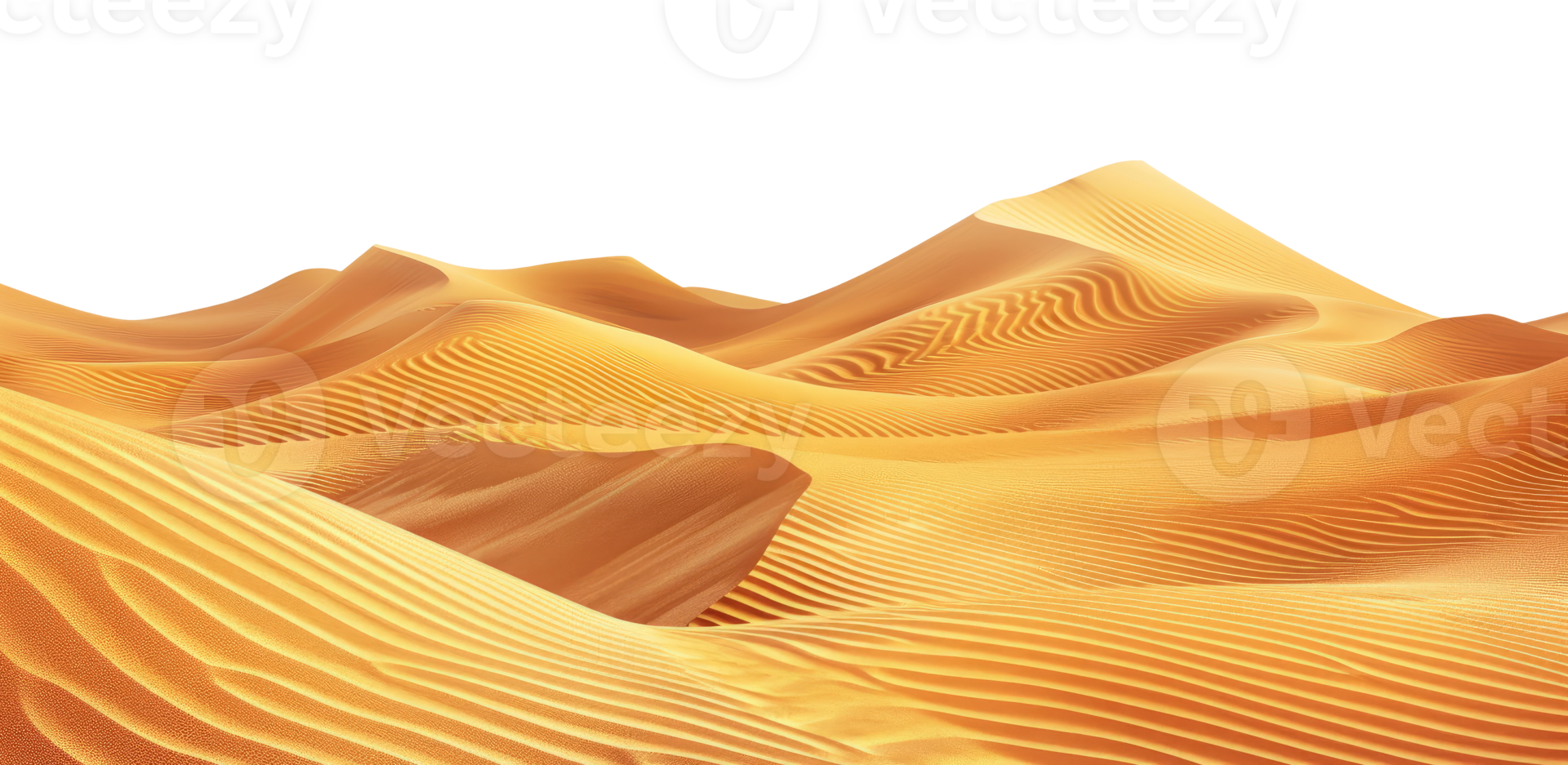 Desert Landscape with Sand Dunes png