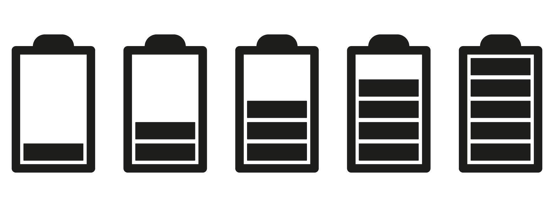Batteries icon illustration vector