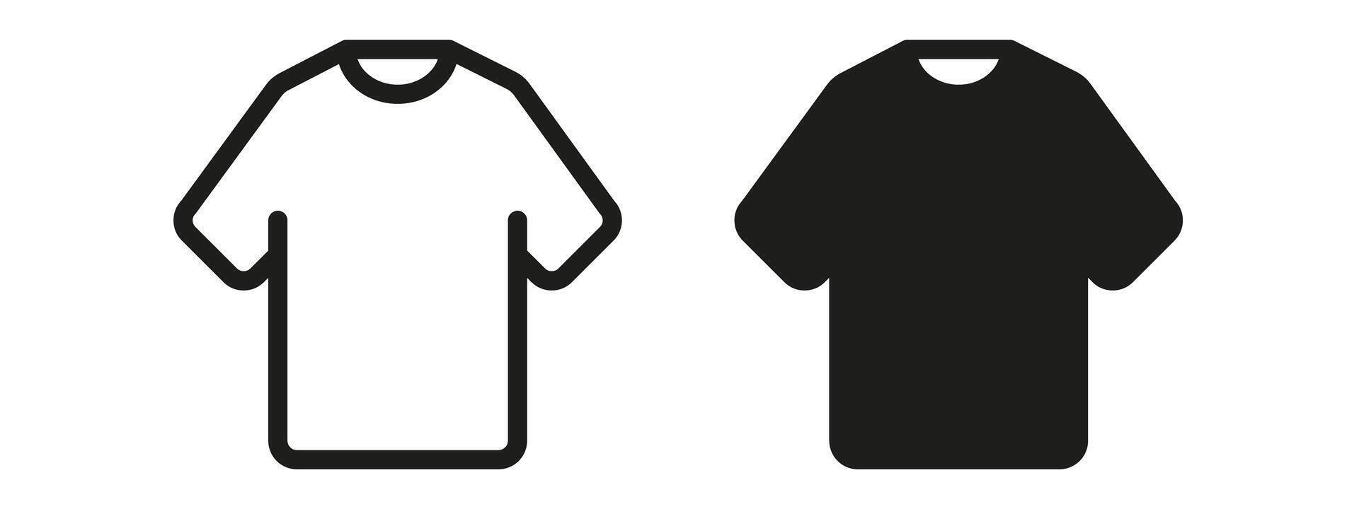 Two black and white images of a robe and a robe vector