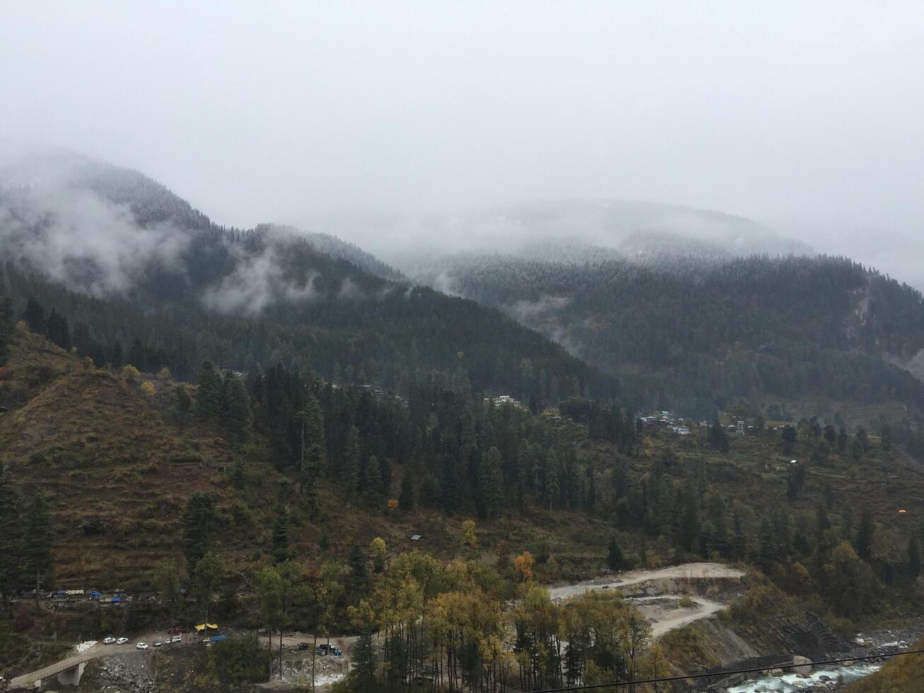 Kheerganga Village in Himachal Pradesh, India photo