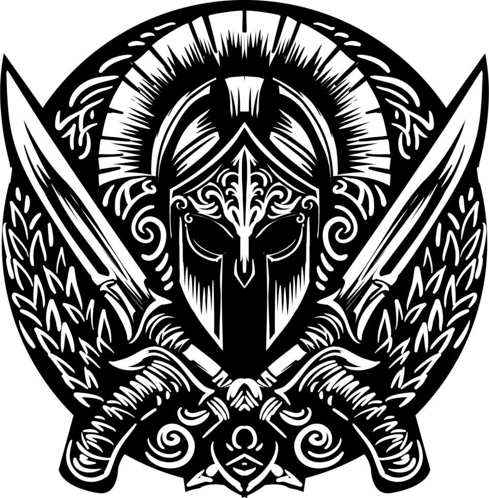 spartan design for t shirt png